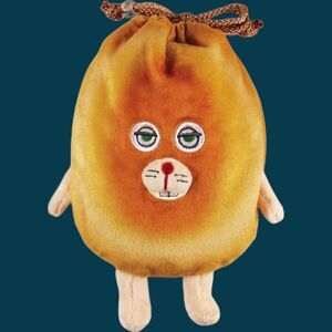 Pandorobou Bread thief (El ladron de pan) drawstring pouch.